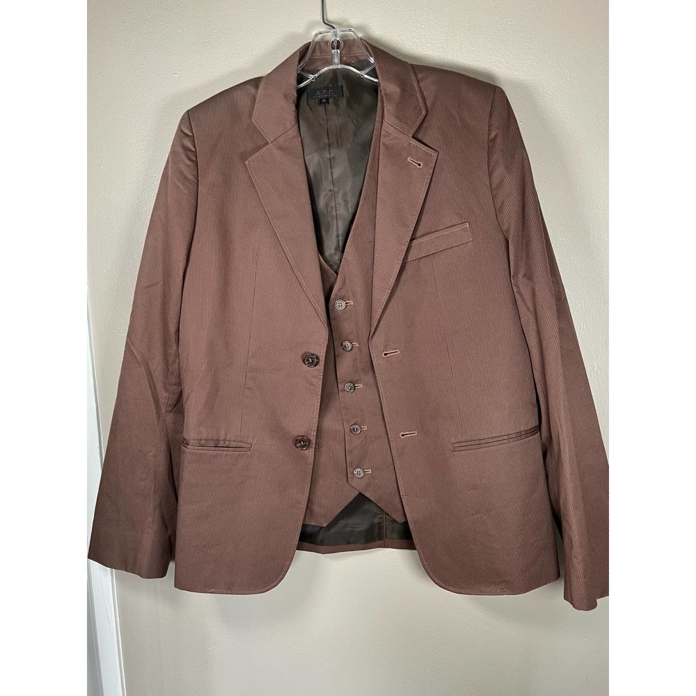 A.P.C Sports Coat/Blazer & Suit Vest set size M